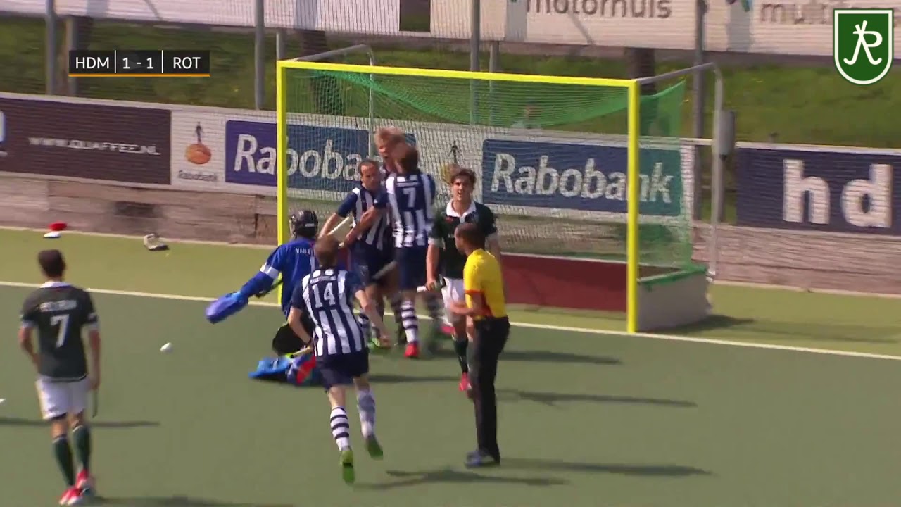 Hoofdklasse Hockey - hdm - HC Rotterdam 4-4 (verslag Ziggo Sport)