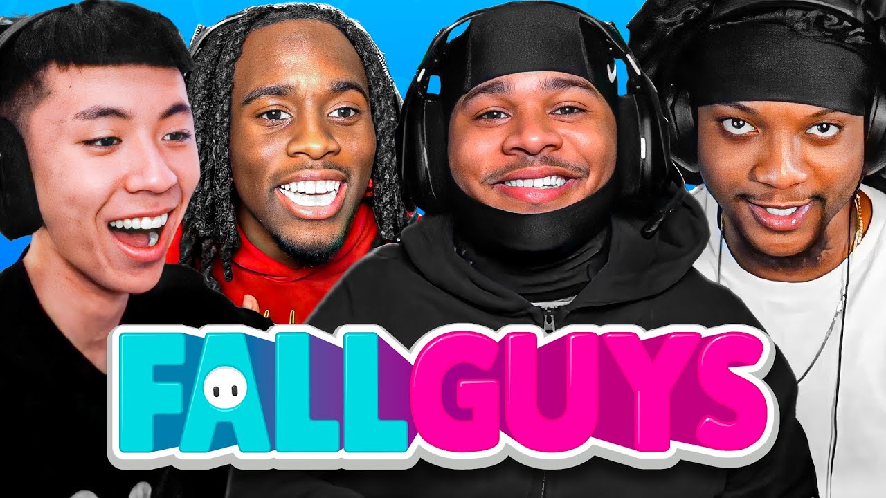 Fanum Plays Fall Guys With Kai Cenat, Ray & YourRAGE For The First Time.. (AGE RESTRICTED)