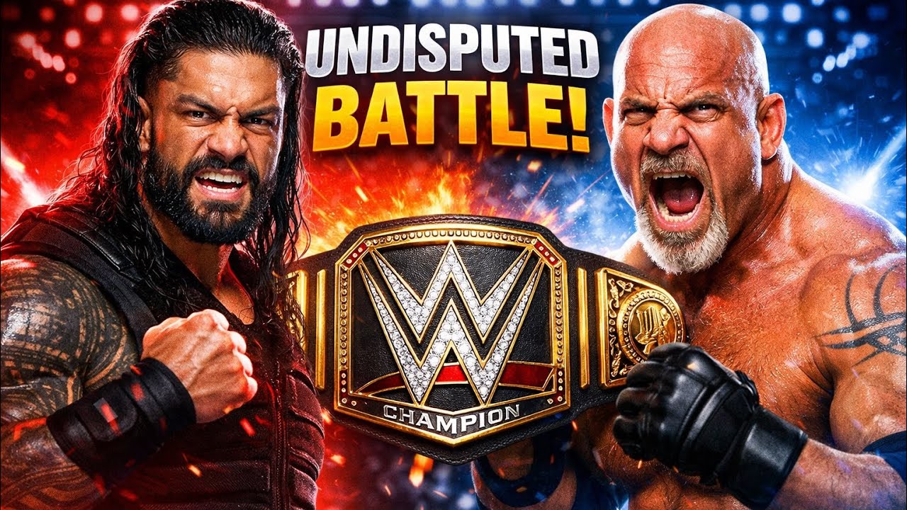 Roman Reigns vs Goldberg – UNDISPUTED TITLE MATCH! 😱 (Insane Finish) | PS5 UHD 