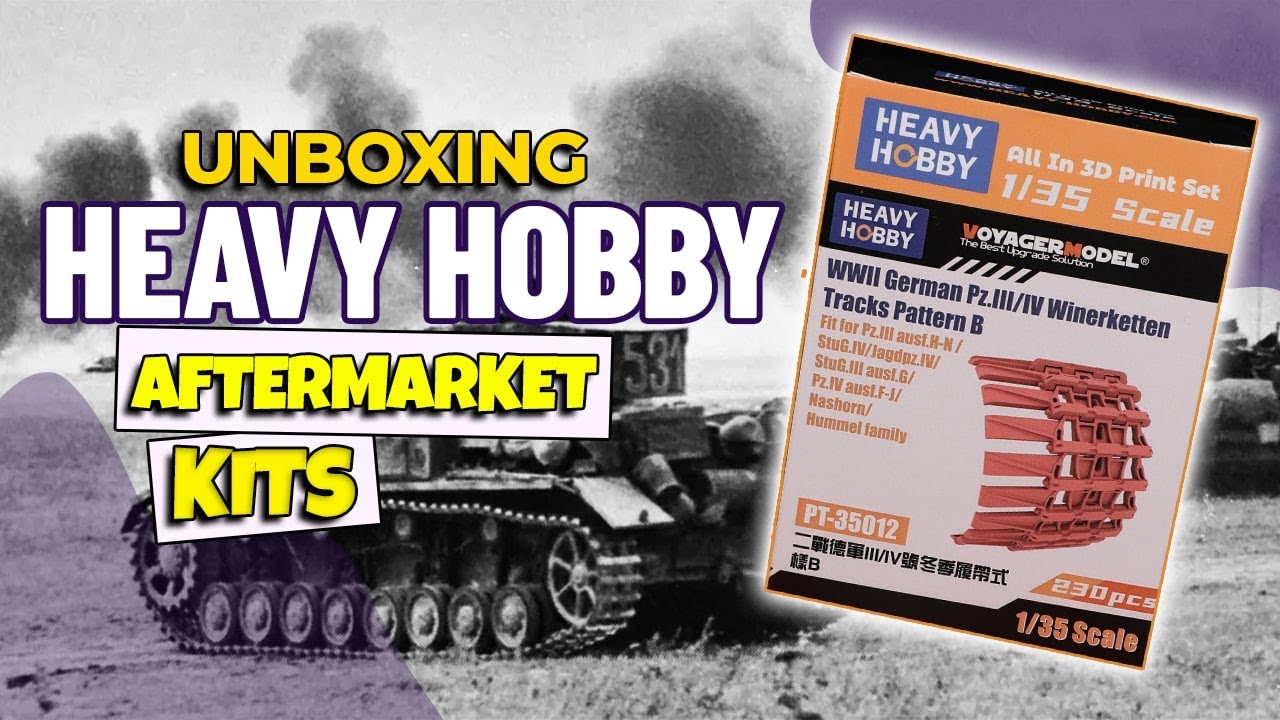 Heavy Hobby 3D Printed Aftermarket Model Kit Parts Review