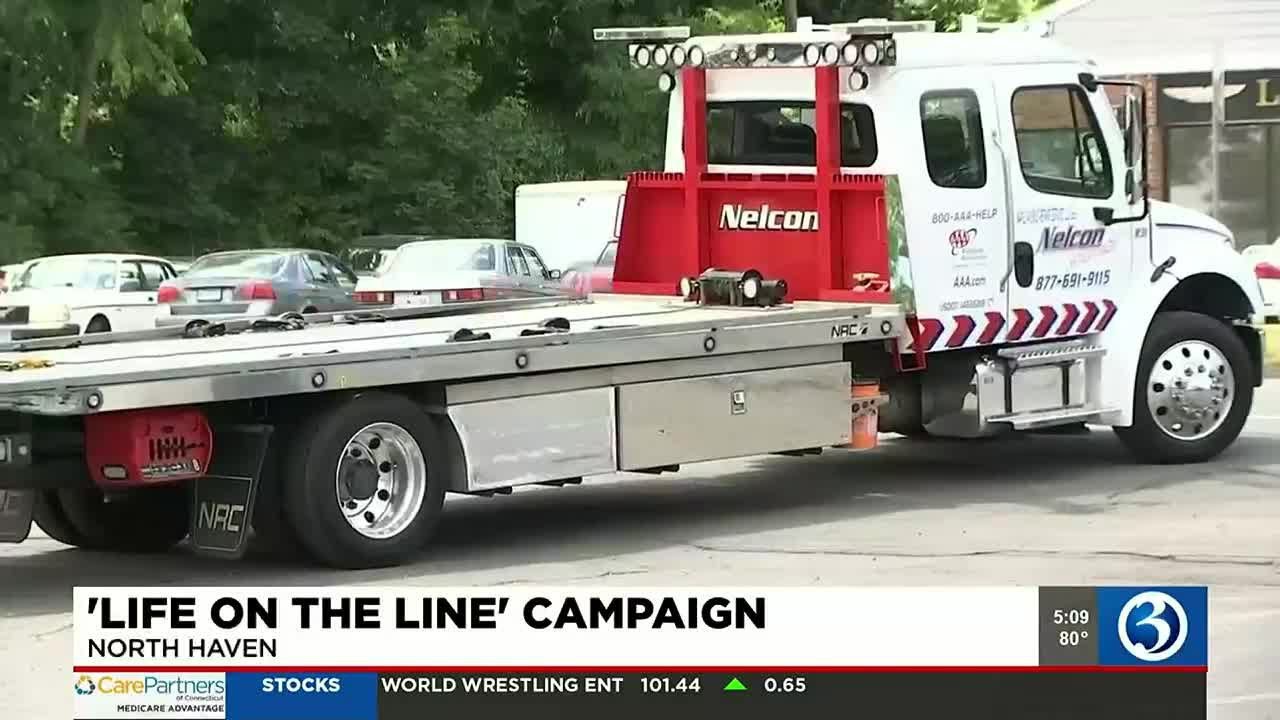 Local tow truck driver raising awareness about CT’s Move Over law