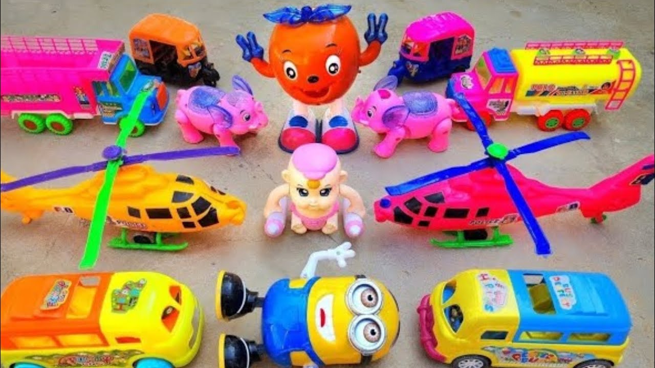 Monkey wala toy  frog vehicles ***cartoon video### n Two toy baby videos