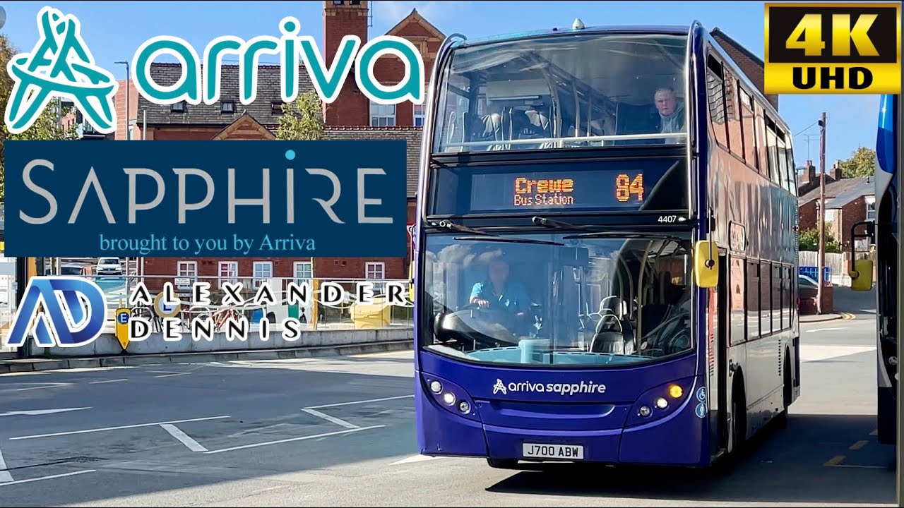 [Arriva North West: Sapphire 84 Chester to Crewe via Tarvin, Tarporley & Nantwich]ADL Enviro400 4407