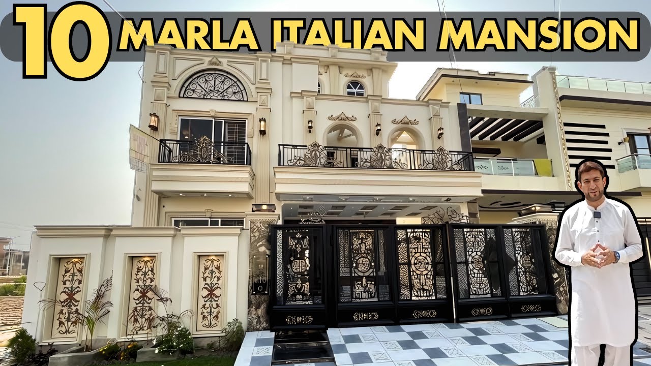 10 Marla Italian House For Sale | Al Rehman Garden Phase 2 | Lahore