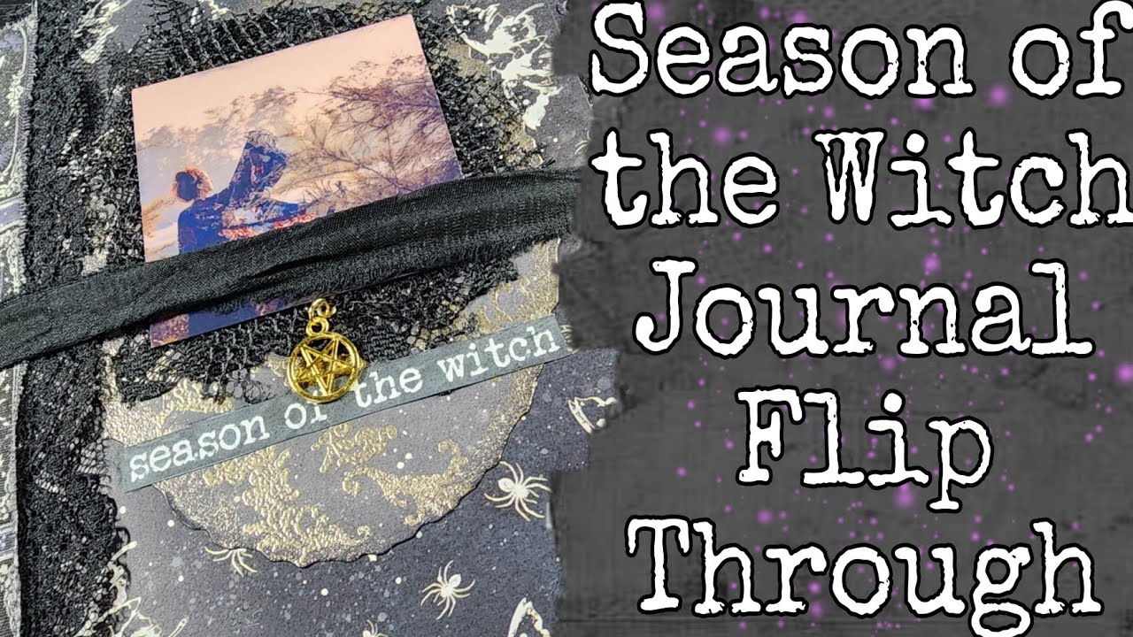 Season of the Witch Completed Journal Flip Through (Available)