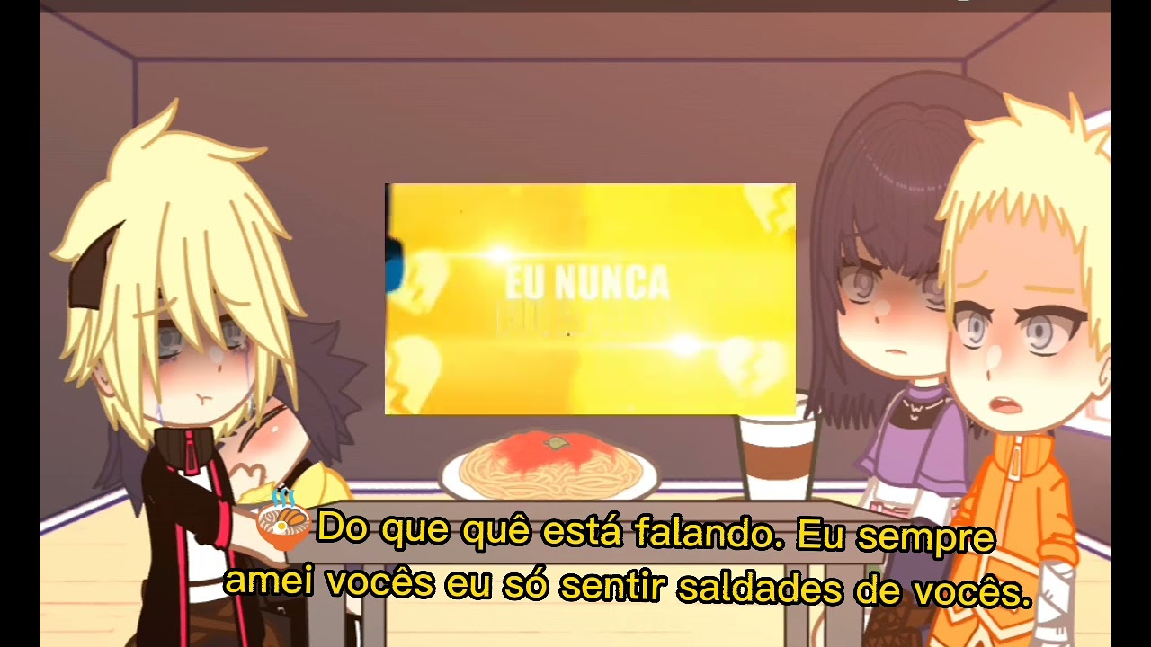 Familia Uzumaki reagindo ao rap do Kawaki e Naruto (Você fez eu me esquecer do meu passado).