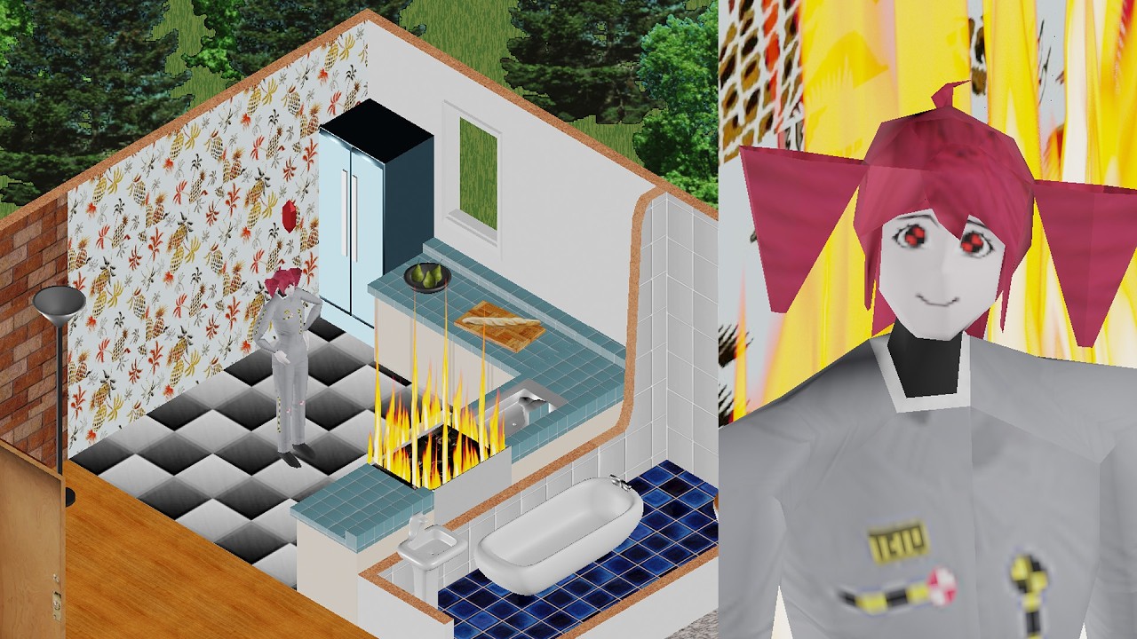 Recreating The Sims 1 Aesthetic in Blender