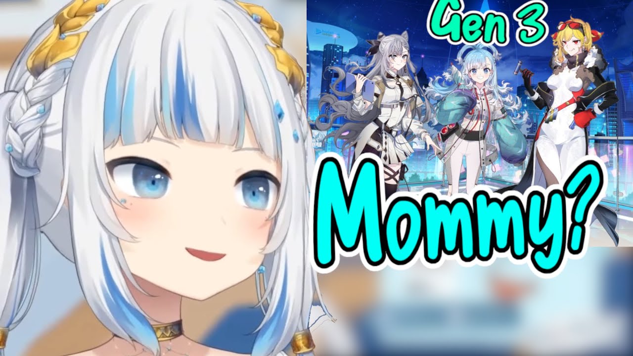 Gura Reacts To The New Hololive ID Gen 3 Announcement! #holoID03 [HOLOLIVE]
