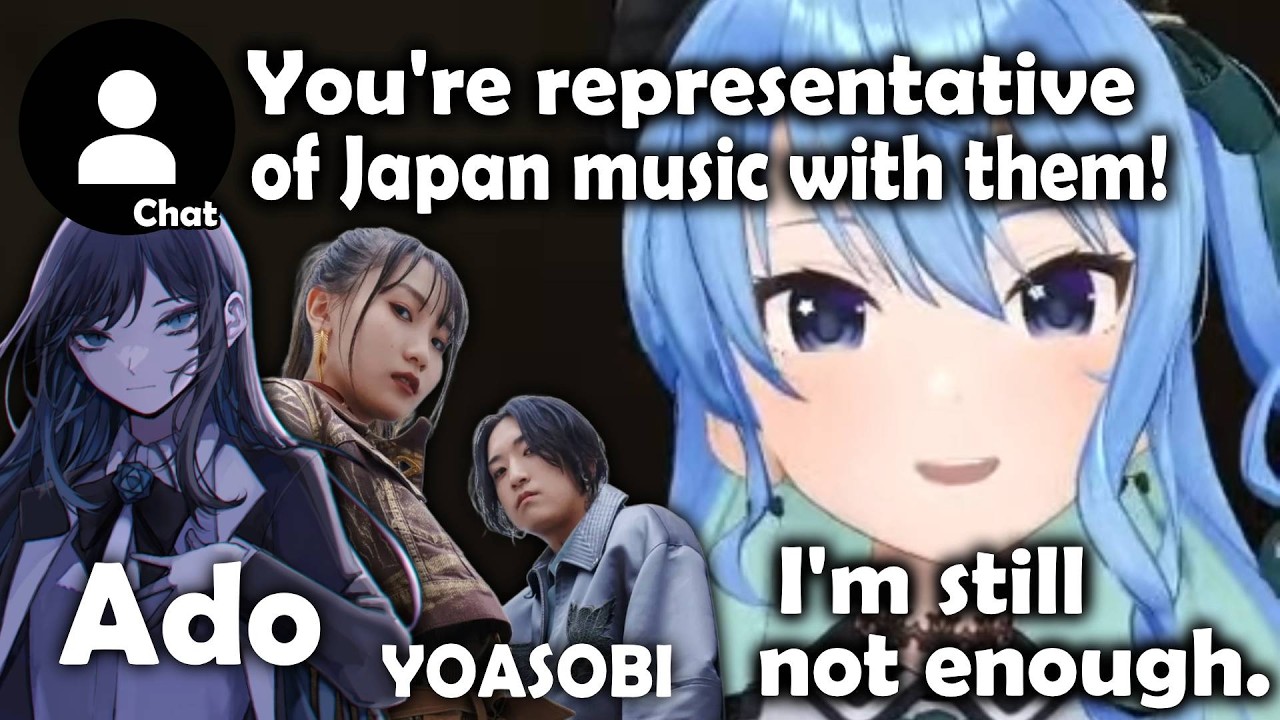 Suisei Talks About Her Collaboration With Ado & YOASOBI