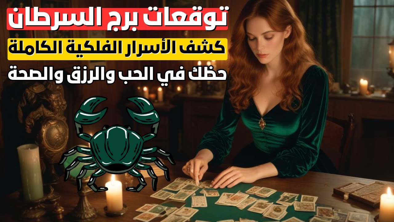توقعات برج السرطان 🦀 مفاجآت في انتظارك 🎁 مفاجآت عاطفية مال قادم اليك وتحولات غير متوقعة ❤️