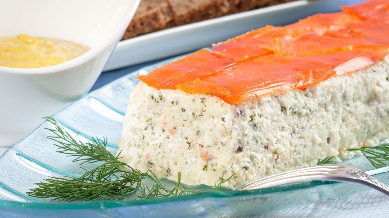 Sole and Salmon Mousse Terrine with Indian Sauce