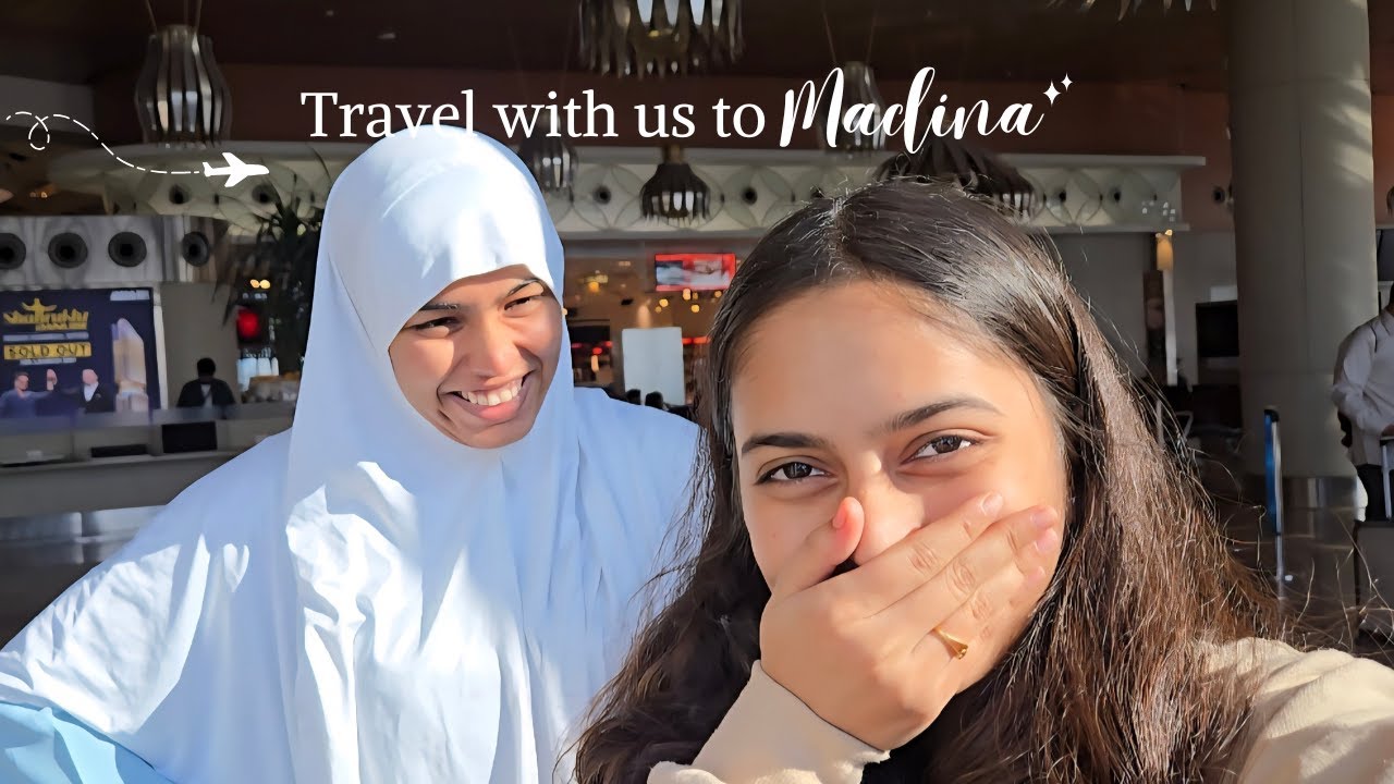 24+ Hours of Travel, Flights & Fun with Fam✈️🤍| Umrah vlog part 1