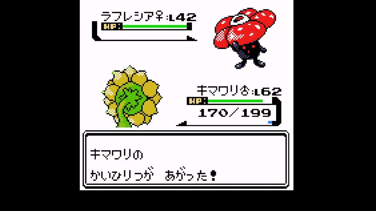 ポケモン銀 1 匹で四天王クリア ~ キマワリ ~
