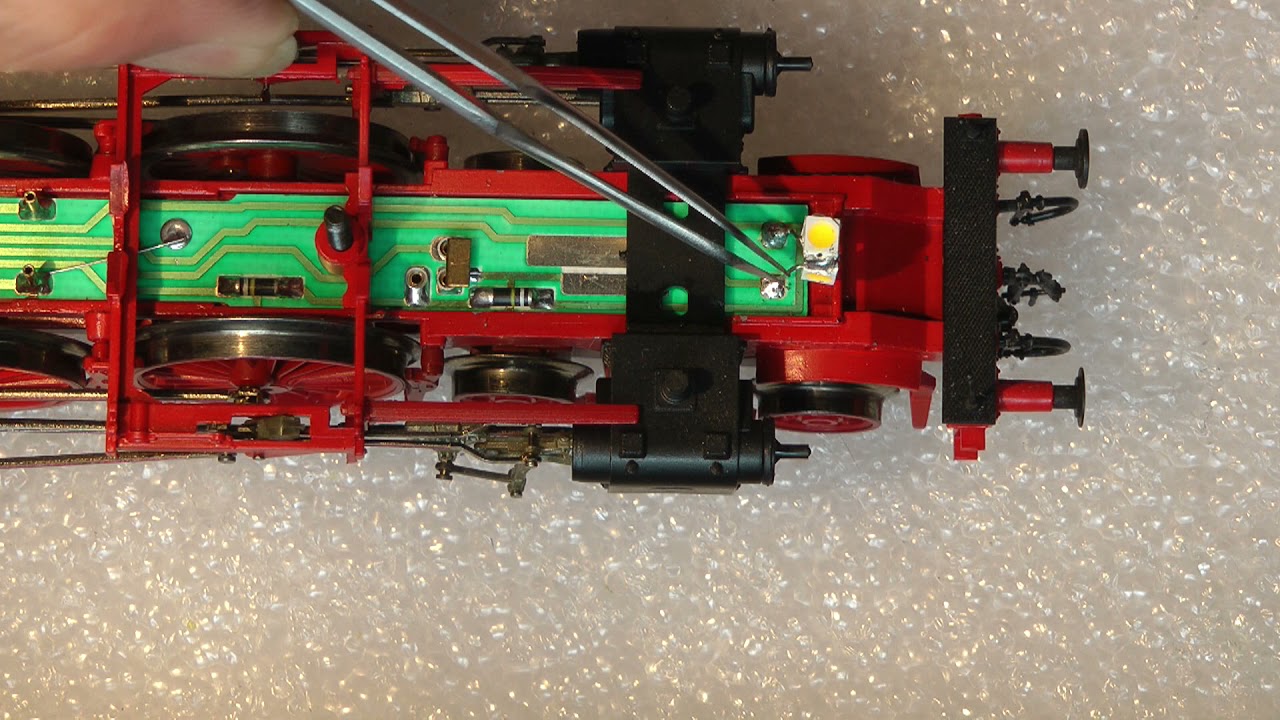 Wolfgangs Märklin Modellbahn BR 01 104 Roco bekommt Sound