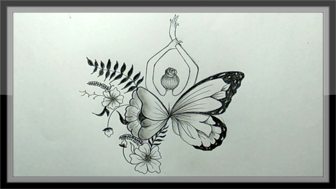 Pencil Drawing Beautiful Picture For Beginners Easy