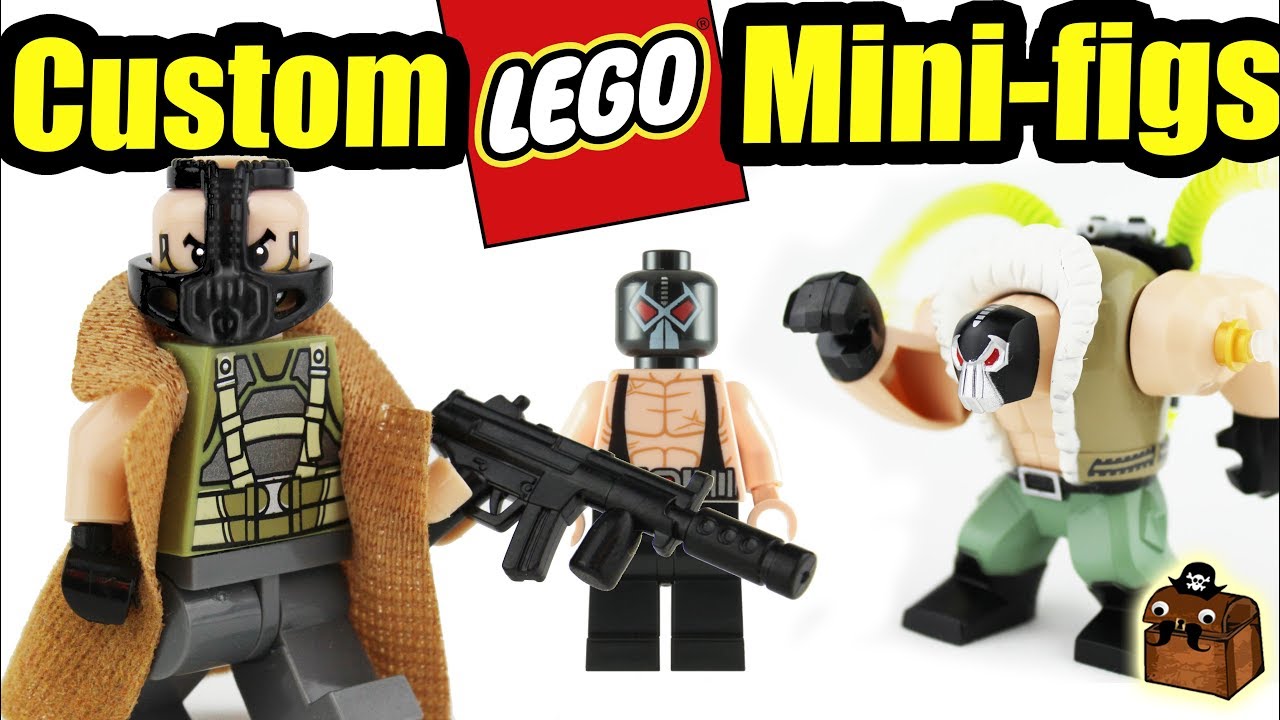 Batman Bane LEGO Custom Minifigures