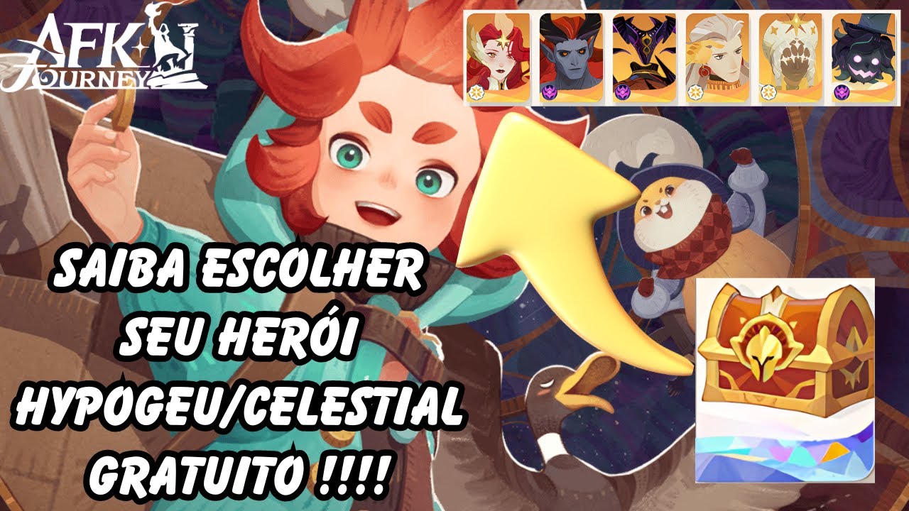 CAIXA SELETORA DE PERSONAGEM CELESTIAL/HYPOGEU: QUAL ESCOLHER ??? - AFK JOURNEY