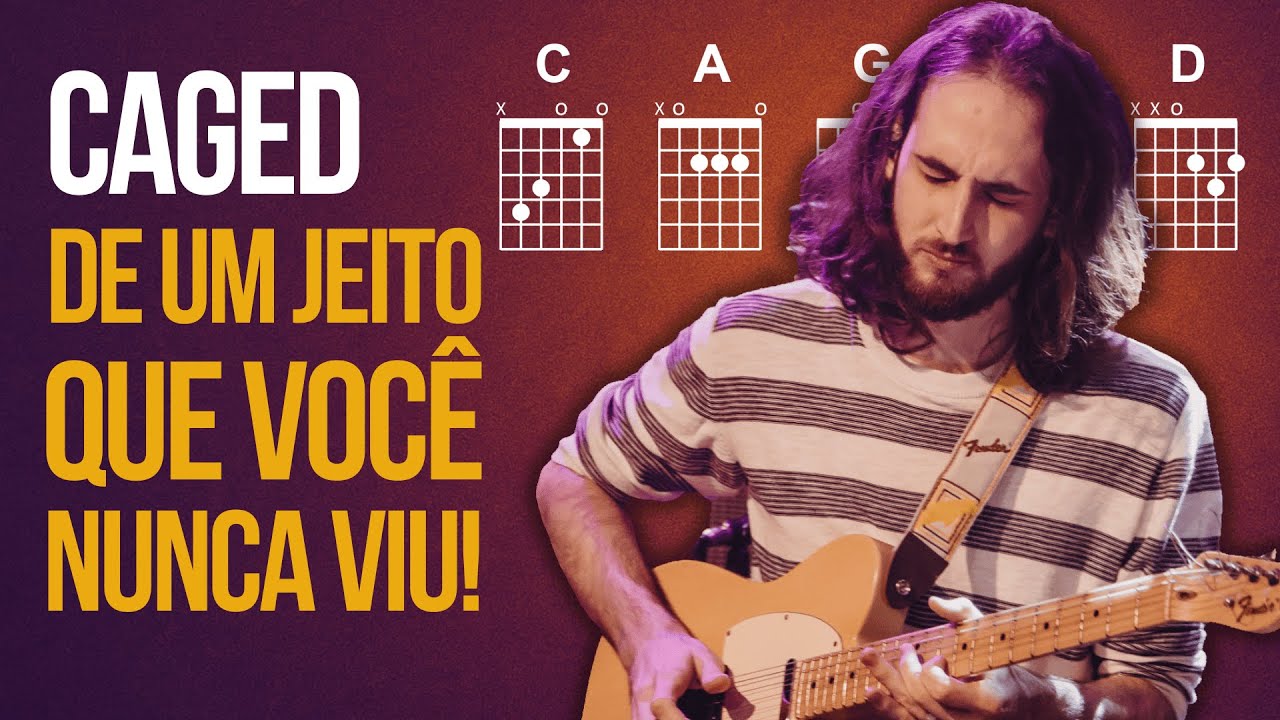 CAGED Na Guitarra De Um Jeito Que Você Nunca Viu!