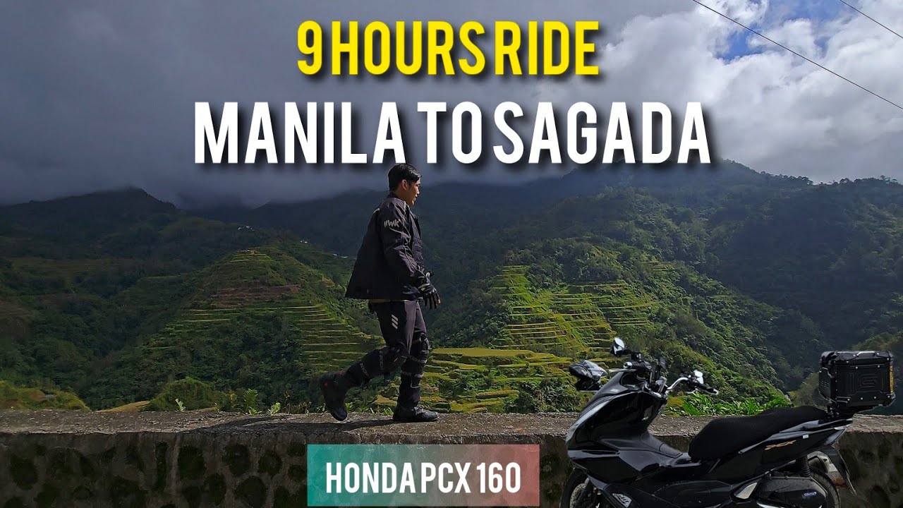 Manila To Sagada 9 Hours Ride?! ₱2000 Budget (Food, Gas, Room) | Honda Pcx160 🛵💨