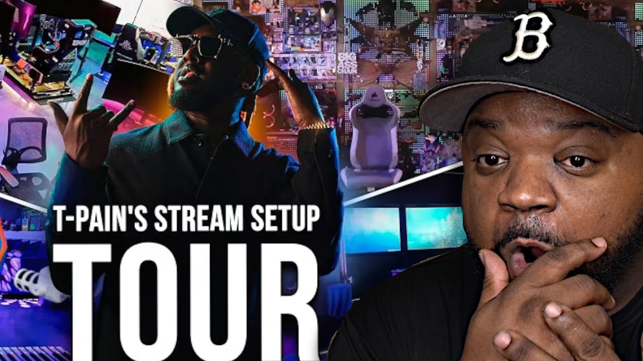 Blac_tv Reacts to T-Pain's AMAZING Streaming Rooms