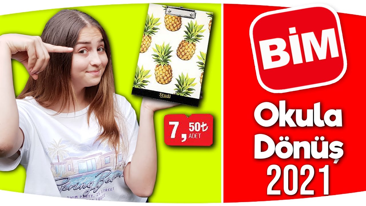 Okula Dönüş BİM 2021 , Okul Alışverişi , Kırtasiye Alışverişim | BACK TO SCHOOL