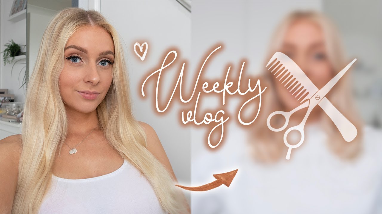 cutting my hair off & first christmas haul of the year 💇🏼‍♀️ | WEEKLY VLOG