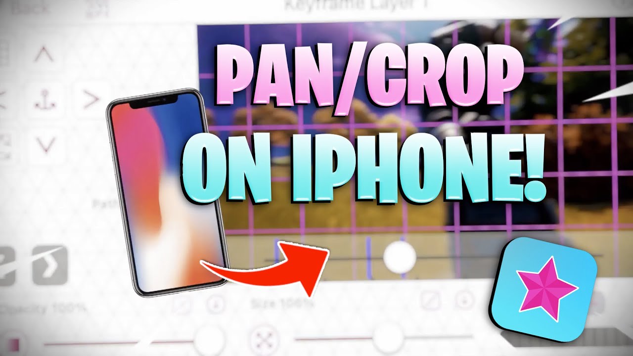 How to Pan/Crop on IPhone! (Tutorial)