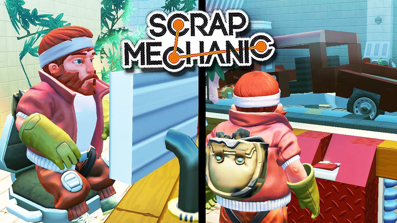 БОЛЬШОЙ КРАШ-ТЕСТ ТАЧЕК | ПОДАРКИ в SCRAP MECHANIC