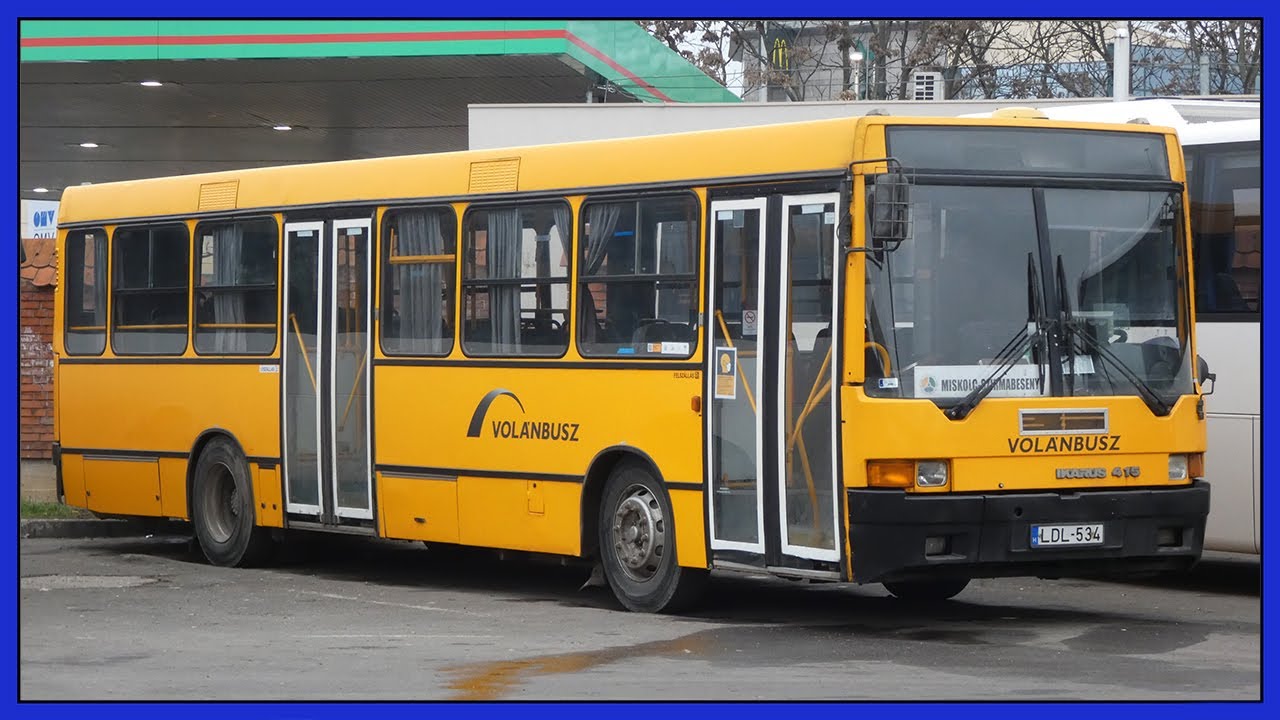 Utazás az LDL-534-el Miskolcon (Ikarus 415.26C)