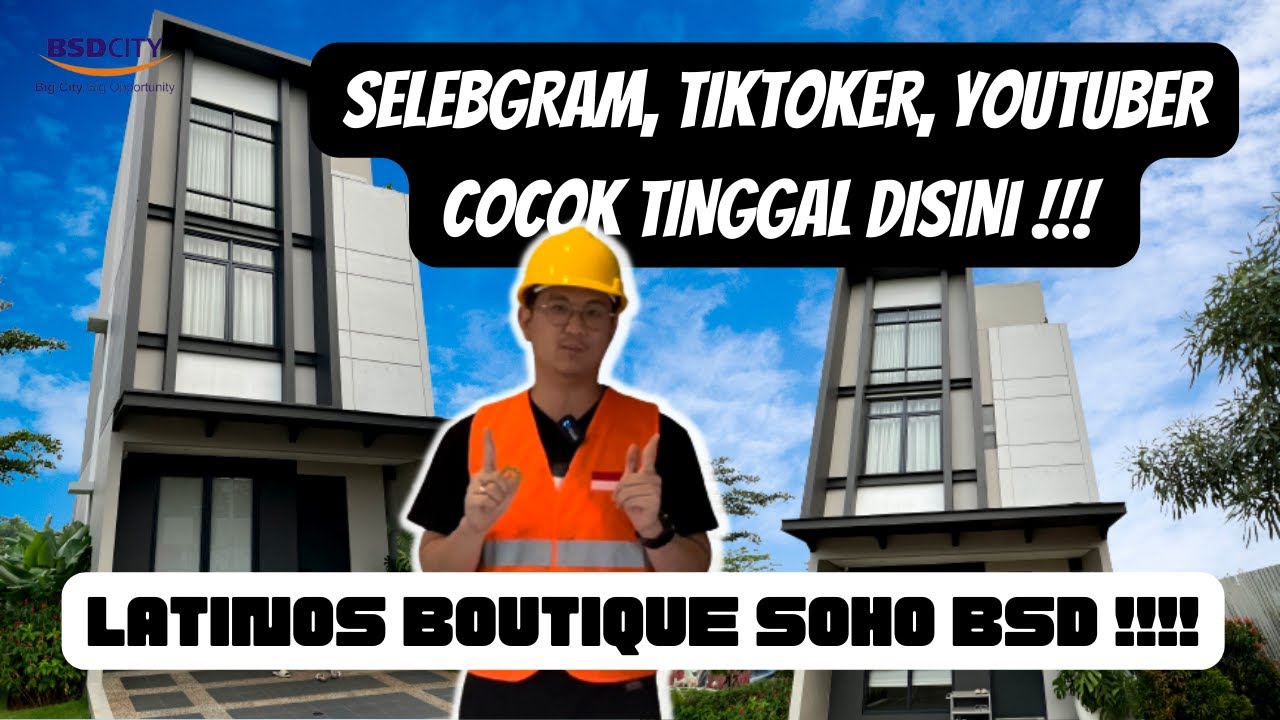 SELEBGRAM, TIKTOKER, YOUTUBER COCOK TINGGAL DISINI !!! LATINOS BOUTQUE SOHO BSD !!!