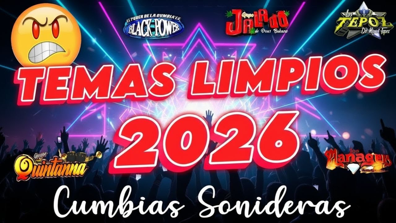 🔥GRANDES ÉXITOS CUMBIAS SONIDERAS 2026💃🕺MEGA MIX PARA BAILAR SIN PARAR🎶LAS CUMBIAS MÁS PEGADAS