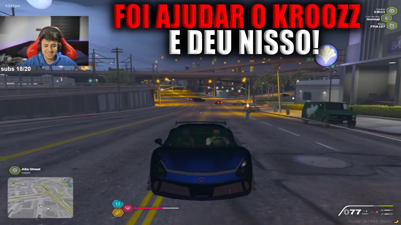 GORD&Atilde;O FOI AJUDAR O KROOZZ E ACABOU SENDO PASSADO PELA TROPA DOS LARANJAS