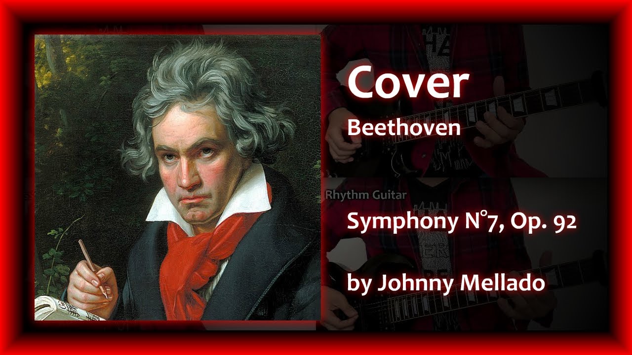 Beethoven - Symphony N°7, Op. 92, Allegretto (Metal Cover) | Johnny Mellado