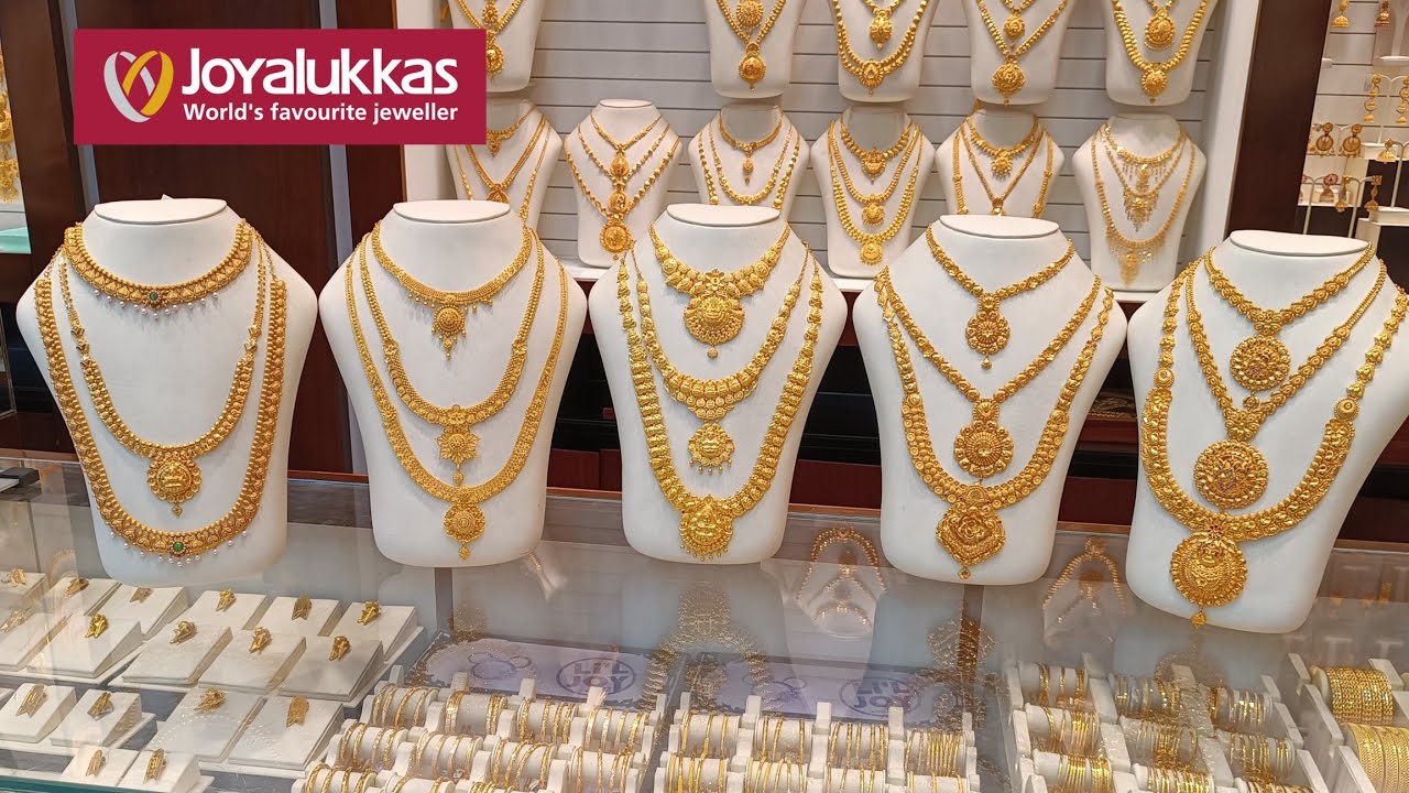 Joyalukkas Light Weight Wedding Jewellery Collections | Haram & Necklace Collections | Traditional