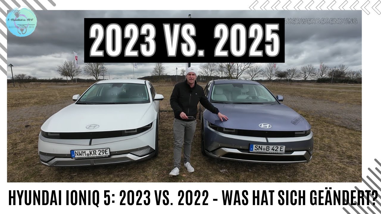 Hyundai Ioniq 5: Neues Modell 2025 vs. Altes Modell 2023 – Der ultimative Vergleich