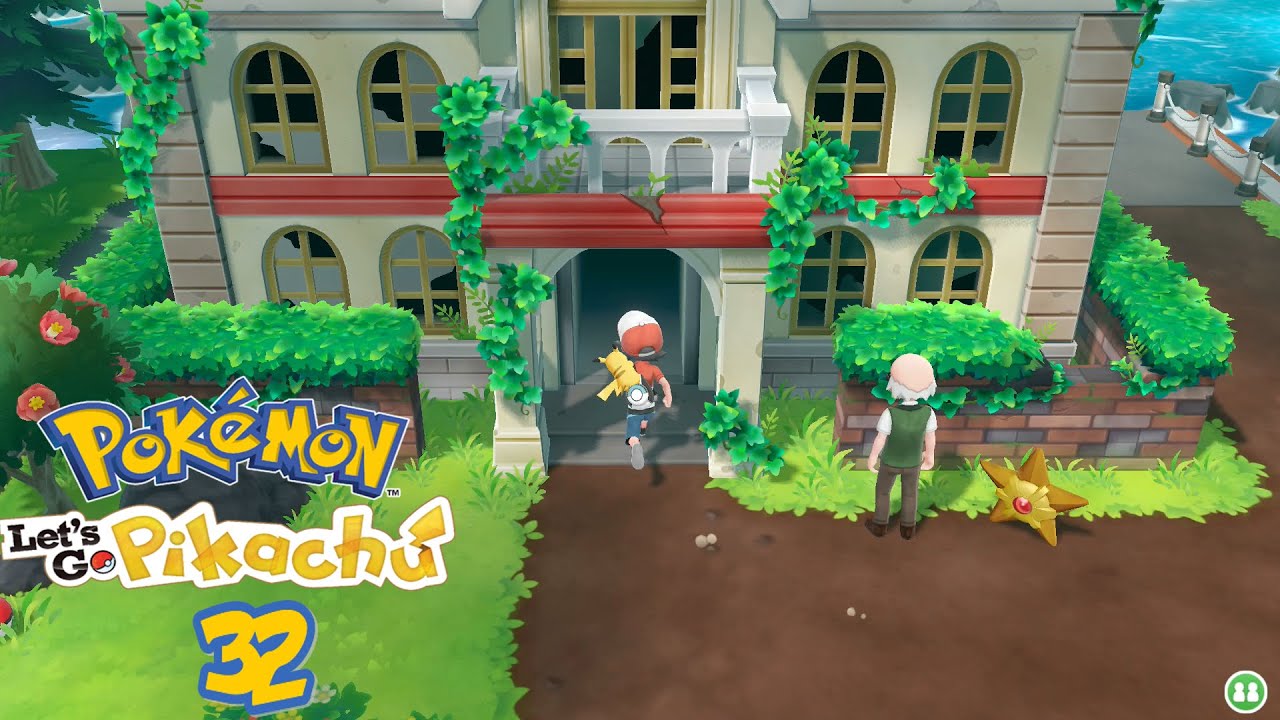 Pokemon Let's Go Pikachu Gameplay German #32:Pokemon Villa & Geheim Schl&uuml;ssel!!!