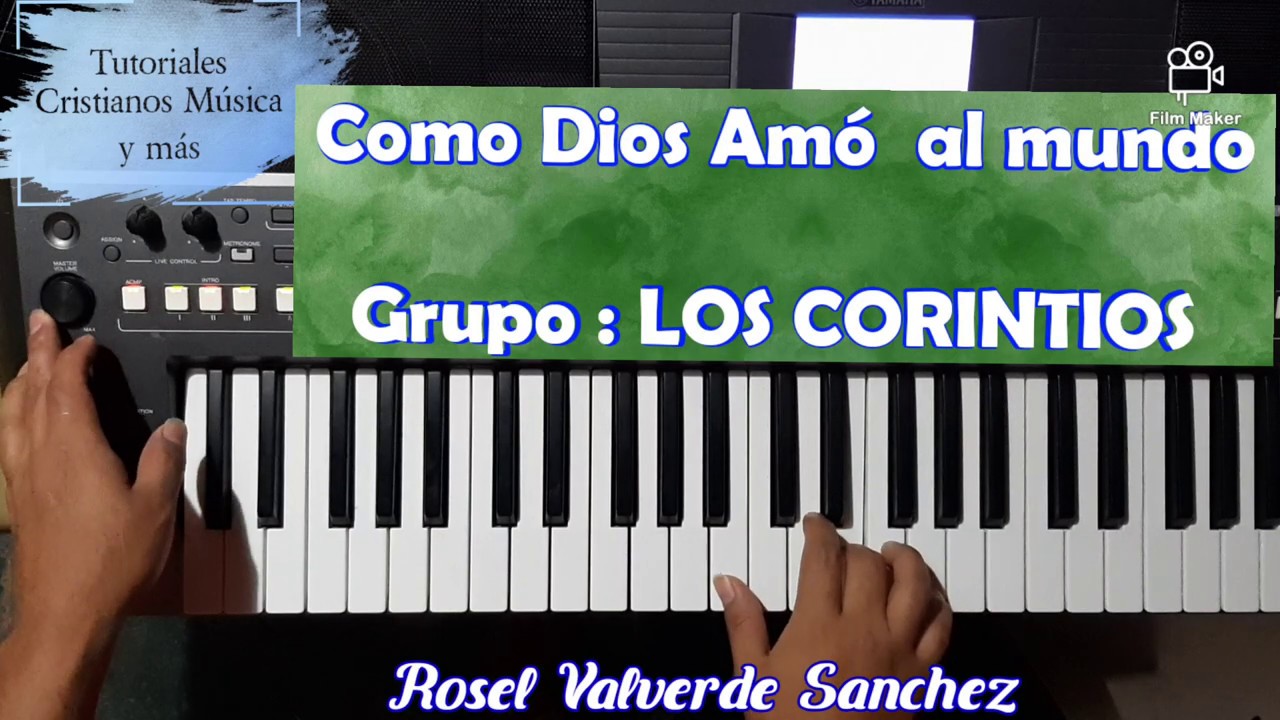 LOS CORINTIOS / TUTORIAL  2020 - Como Dios Amó  al mundo
