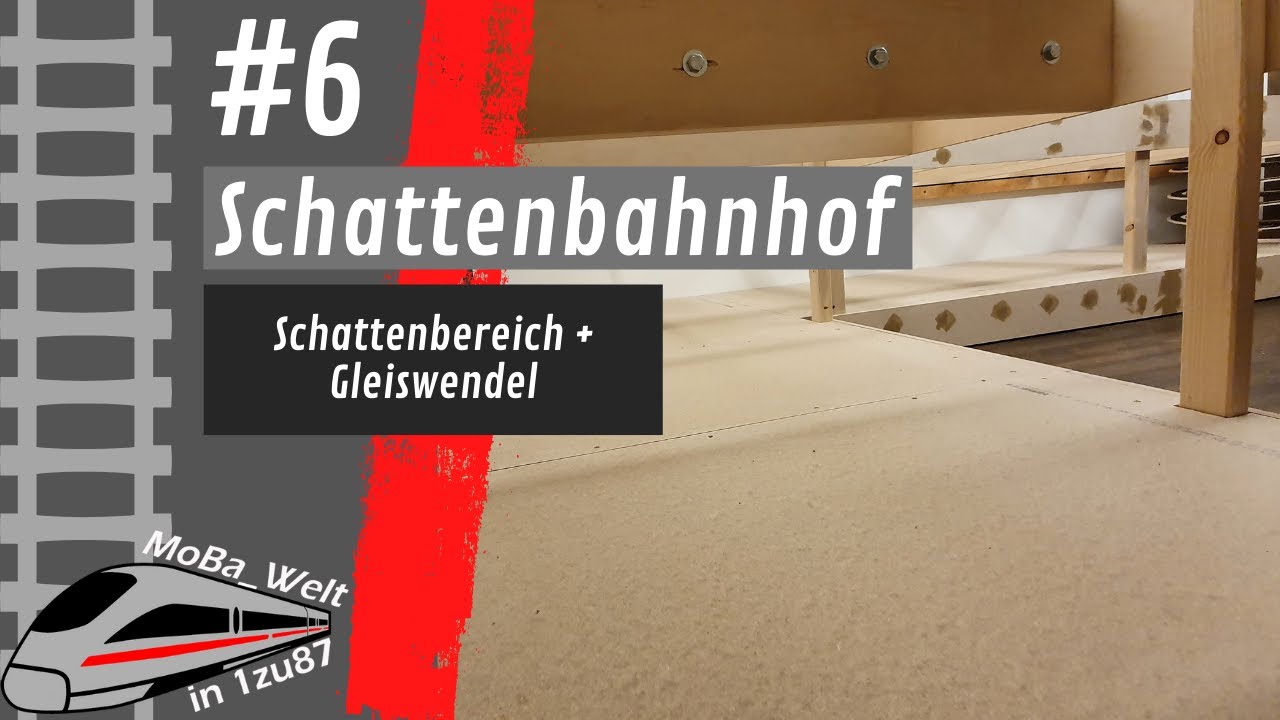 #6 Schattenbahnhof (Schattenbereich) + Gleiswendel | Meine Modelleisenbahn H0 | Modelrailway