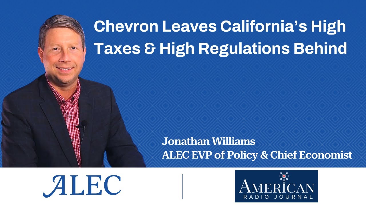 Chevron Leaves California for Texas - Jonathan Willams explains