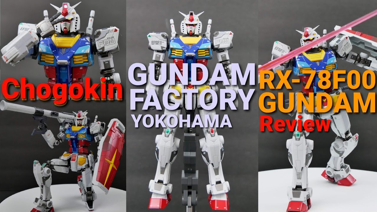 Chogokin GUNDAM Factory Yokohama RX-78F00 GUNDAM 4k