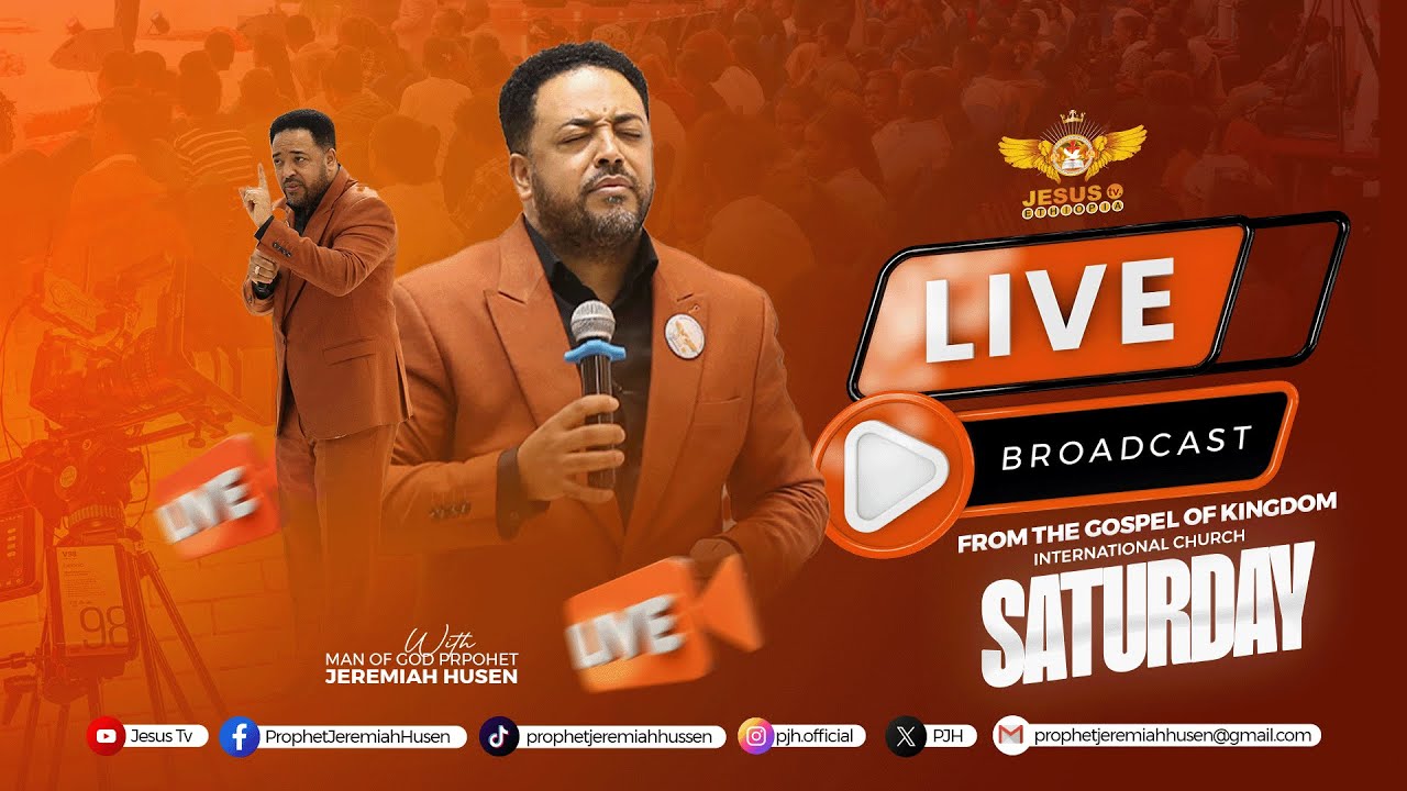 🔴የቅዳሜ የአምልኮ የቃል የፈውስ እና የተዓምራት  ጊዜ |ከመንግሥቱ ወንጌል አለም አቀፍ ቤተክርስቲያን ቤላ እናት ቤተክርስቲያን | የቀጥታ ስርጭት| 2025