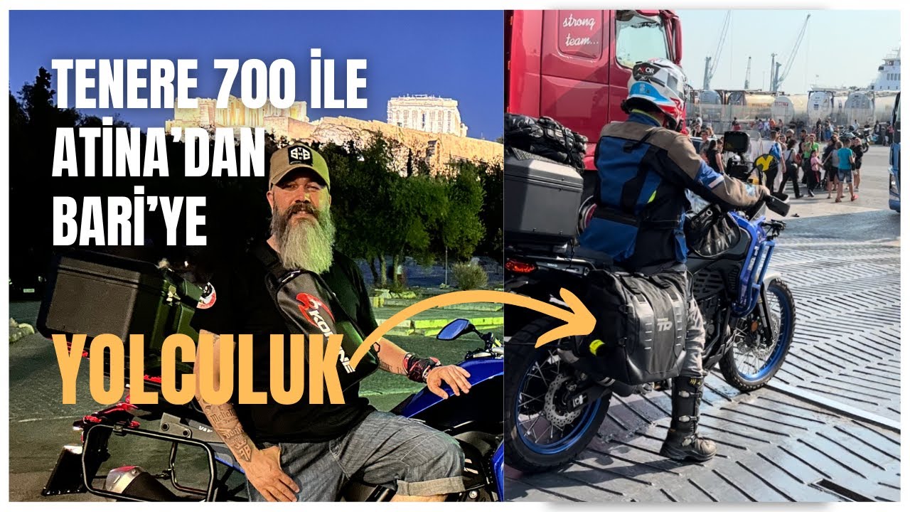 TENERE 700 İLE YUNANİSTAN'DAN İTALYA'YA /İTALYA 3.BÖLÜM