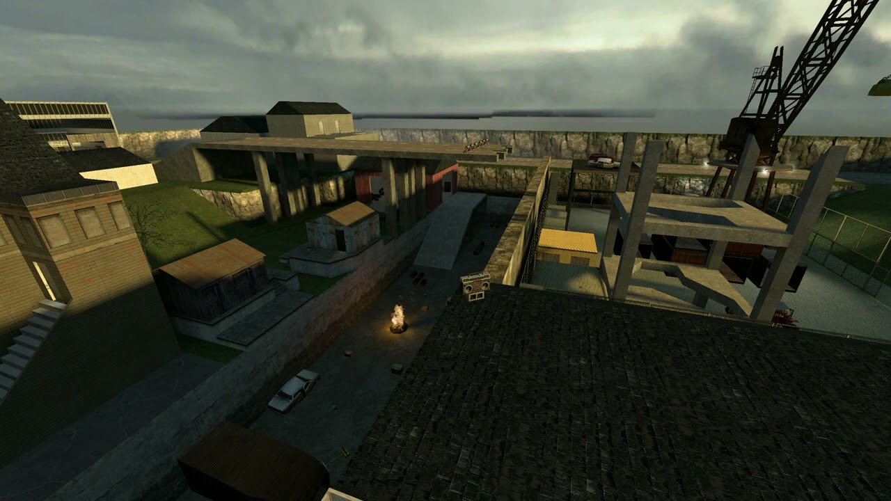 DJ Dain - Triage At Dawn / Path Of Borealis / That Long Train Ride, but it's on rp_cargtown_b7