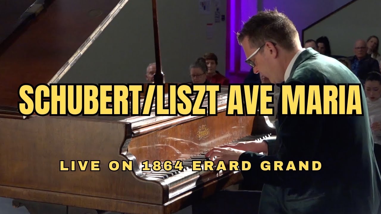 Schubert/Liszt Ave Maria Live on 1864 Erard #lisztomania #classicalmusic #piano