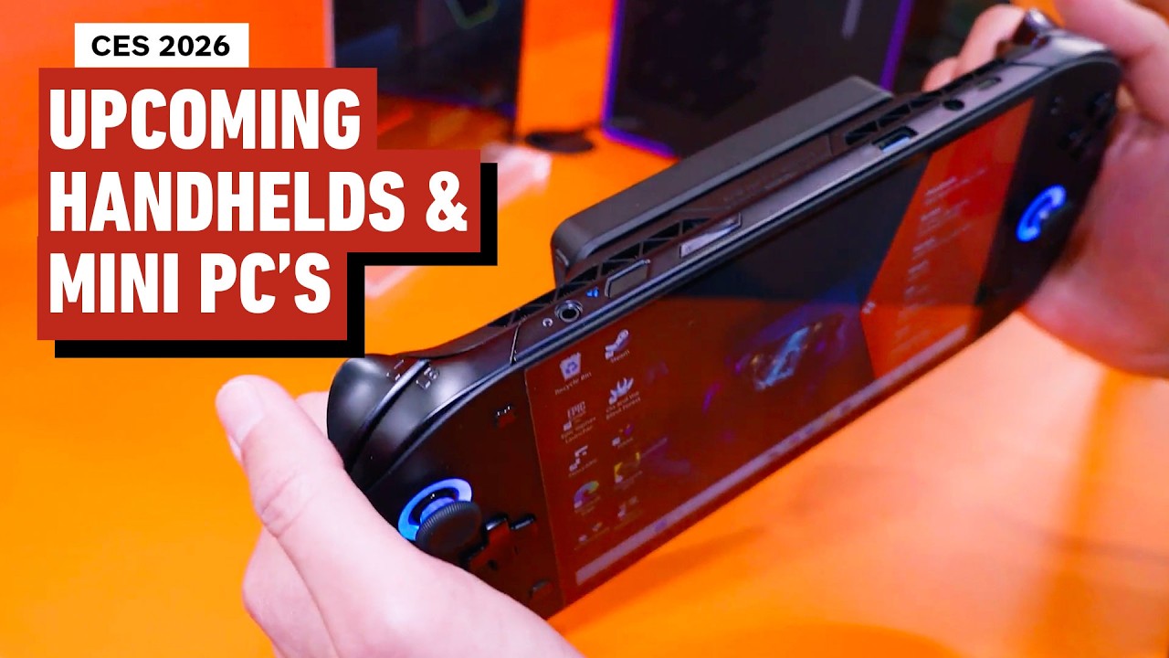 What the Future of Handhelds and Mini Gaming PC's Will Be - CES 2026