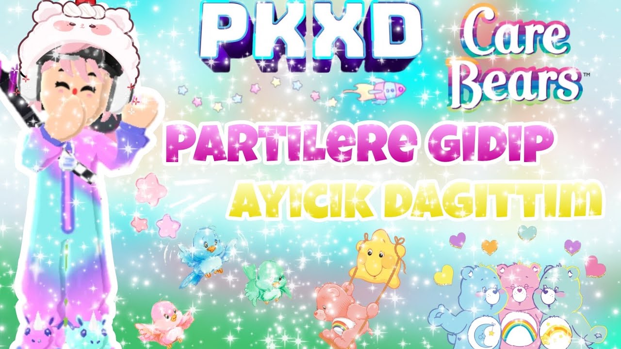 PKXD//PARTİLERE GİDİP🌼// AYICIK DAGİTTİM!🌷//PKXD TÜRKÇE🇹🇷//@Blueypkxd 