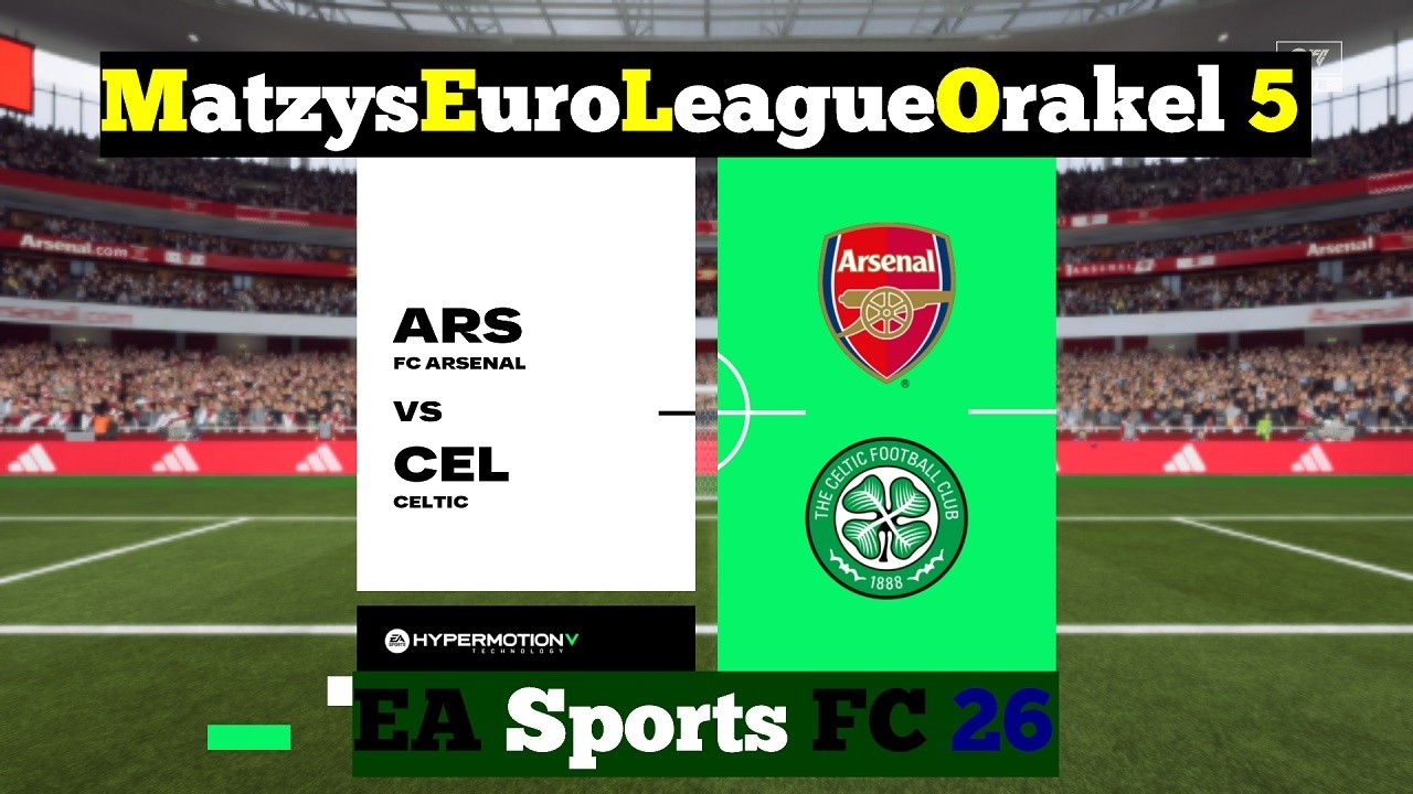 M.E.L.O. 5 ⚽ 222 FC Arsenal vs. FC Celtic Glasgow ⚽ Spieltag 16 | EAFC 26