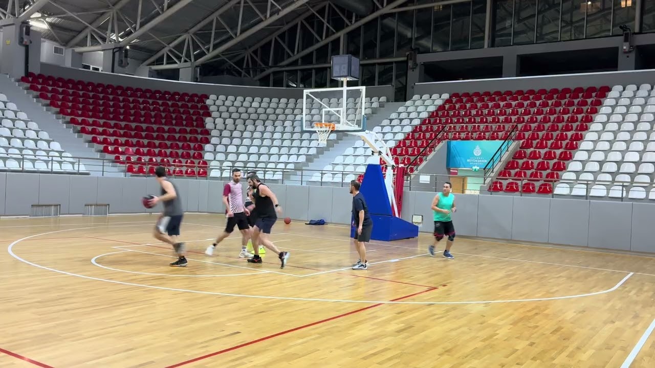 3vs3 basketbol maçı 1/2