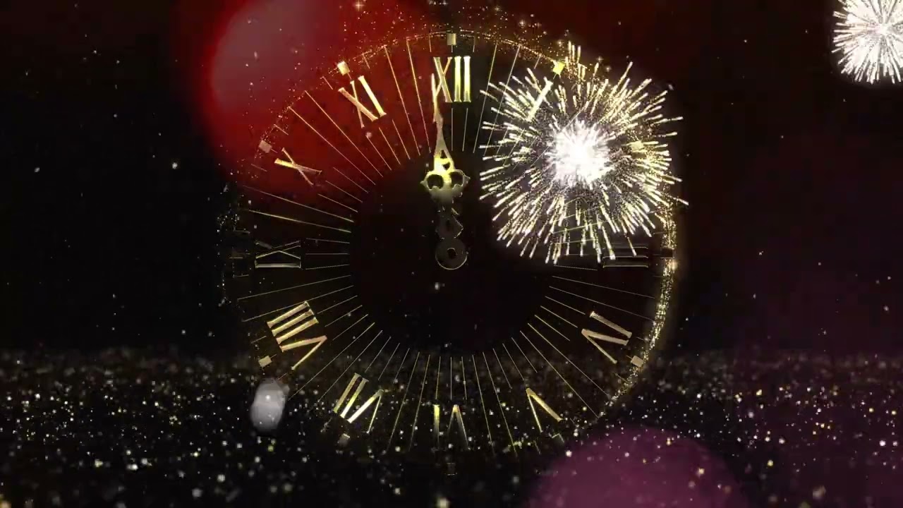 Worldwide Trending 4K VJ Loop | CLOCK LOOP PARTICL BACKGROUND