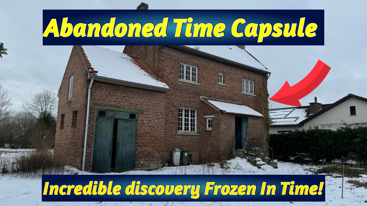 I Found An Abandoned Home Completely Frozen In Time, But I got spooked By Something & had to leave!…